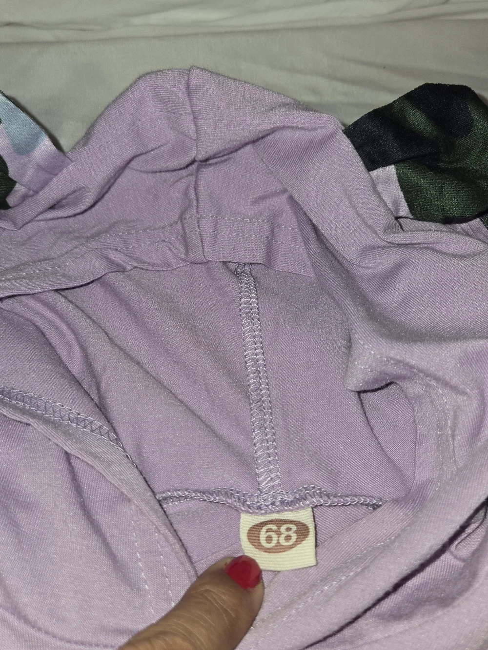 Lilac 'Mama's Bestie' Hoodie & Pant Set for Kids SZ 68/ 4-6M